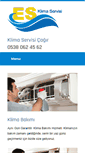 Mobile Screenshot of esklimaservis.com